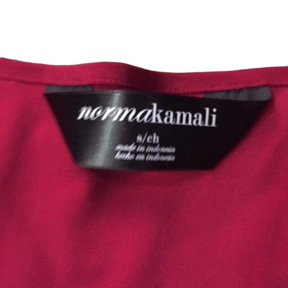 Norma Kamali Dress Womens S Used Red Stretch Excellent Used Condition - Picture 7 of 15